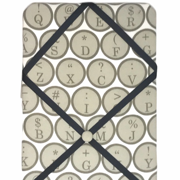 Suzhou Decorative Note Board, Taupe, Black - Picture 2 of 6